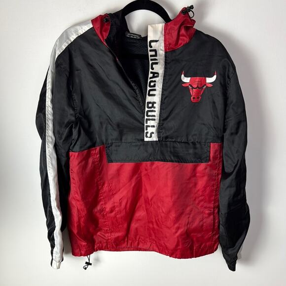 VTG Chicago Bulls Windbreaker - Men's Small - Picture 1 of 5